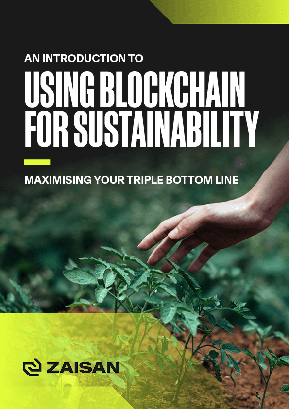 Ebook Using Blockchain for Sustainability